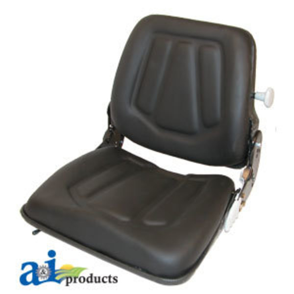 A & I Products Forklift Seat, BLK 22.5" x13" x21.5" A-FLS122BL